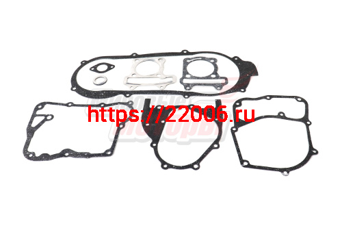 Набор прокладок двигателя YABEN-125 большой (8 шт) (Россия) Набор прокладок двигателя YABEN-125 большой (8 шт) (Россия)