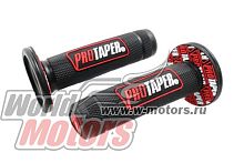 Ручки руля резиновые черные с надписью PROTAPER 124*32*22