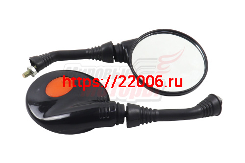 Зеркала Вело "Intervelo" овал. (ПАРА)