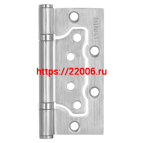 Петля Punto (Пунто) универсальная без врезки IN4200W-HD SC (200-2B/HD 100x2,5) мат. хром Петля Punto (Пунто) универсальная без врезки IN4200W-HD SC (200-2B/HD 100x2,5) мат. хром