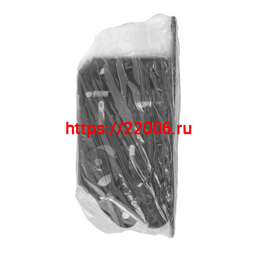 Корпус AGB (АГБ) врезного замка под цилиндр для раздвижных дверей SCIVOLA TRE B08982.50.93 (черный) фото 3