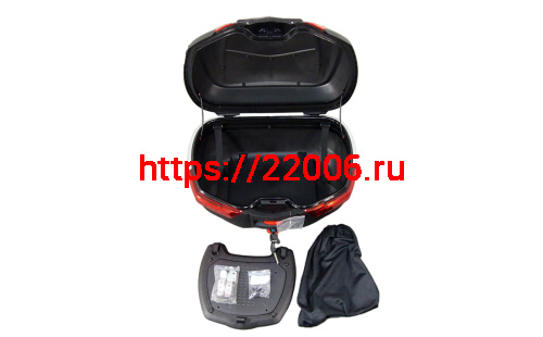 Кофр багажный мото задний CIGNA E-68 48л черный фото 2 Кофр багажный мото задний CIGNA E-68 48л черный фото 2