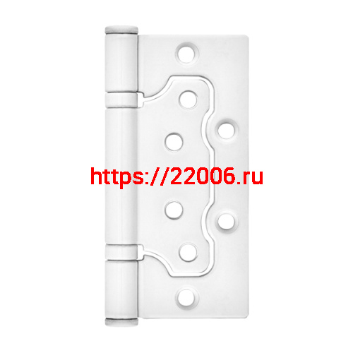 Петля veles (ВЕЛЕС) без врезки (Петля бабочка ПБ) белая ПОДВЕС Петля veles (ВЕЛЕС) без врезки (Петля бабочка ПБ) белая ПОДВЕС