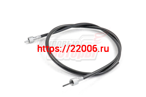 Трос спидометра GY6-80 (гайка+квадрат и гайка+вилка,980мм)