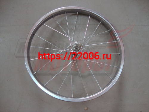 Обод 18" передний (ХРОМ) в сборе с втулк. Обод 18" передний (ХРОМ) в сборе с втулк.