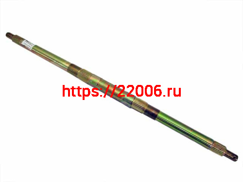 Ось задняя ATV110/125  Общая длина составляет 650 мм, 23 Т и 28 Т