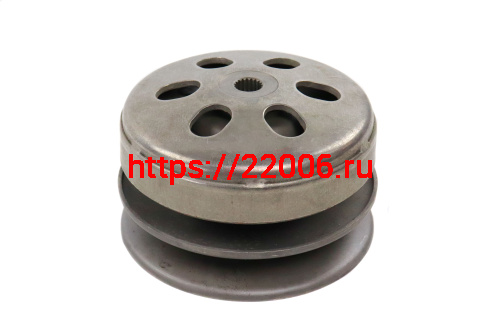 Вариатор задний в сборе 152QMI,157QMJ (125-150см3) (компл.) (муфта сцепления в сборе)