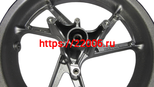 Обод передний литой, диск. тормоз скутер QUANTUM (052) фото 4 Обод передний литой, диск. тормоз скутер QUANTUM (052) фото 4