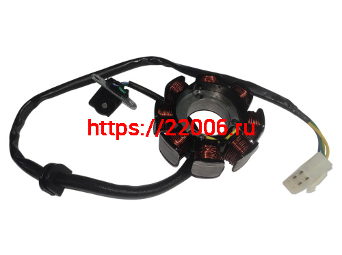 Зажигание SHINERAY 270CBB (172YMN-3) голое (без маховика) (статор) (31140452) Зажигание SHINERAY 270CBB (172YMN-3) голое (без маховика) (статор) (31140452)