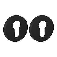 Накладка Fuaro (Фуаро) на цилиндр ET.R.SLR52 BL-24 черный