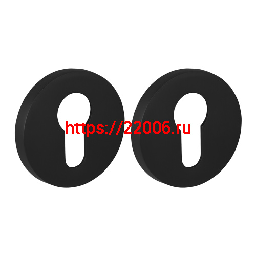 Накладка Fuaro (Фуаро) на цилиндр ET.R.SLR52 BL-24 черный