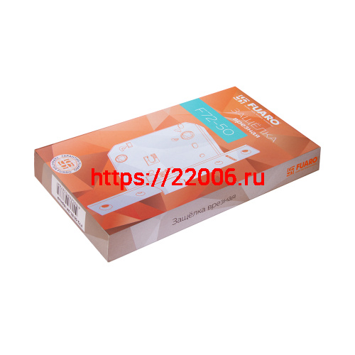 Защелка Fuaro (Фуаро) врезная METF72-50 (F72-50) BL черный фото 2 Защелка Fuaro (Фуаро) врезная METF72-50 (F72-50) BL черный фото 2