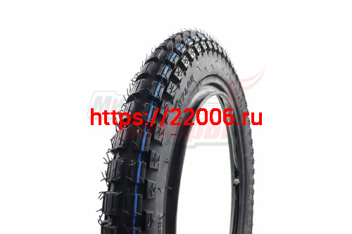 Покрышка 17" 3,00-17 камерная С КАМЕРОЙ задняя, кроссовая (Alpha, Delta) КУБИКИ МАРКИРОВАННАЯ Покрышка 17" 3,00-17 камерная С КАМЕРОЙ задняя, кроссовая (Alpha, Delta) КУБИКИ МАРКИРОВАННАЯ