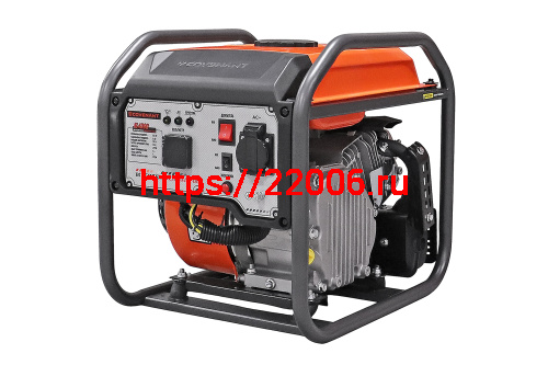 Генератор инверторный "COVENANT" IG4000 (2,8/3,0кВт,LT170F,208cc,бак 8л,26кг,руч. старт)