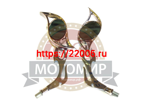 Зеркала (SF-008) d8-10 ЭКСКЛЮЗИВ (глазки) металл Хром Зеркала (SF-008) d8-10 ЭКСКЛЮЗИВ (глазки) металл Хром