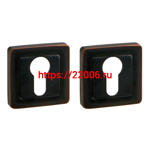 Накладка Punto (Пунто) под цилиндр ET QR ABL-28 темная медь