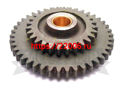 Шестерня Урал пускового механизма (блок шестерен, зад.хода) CN Шестерня Урал пускового механизма (блок шестерен, зад.хода) CN