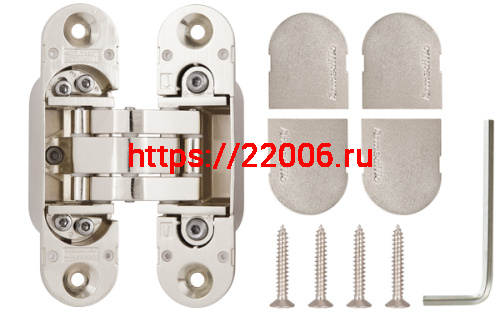 Петля Armadillo (Армадилло) скрытой установки U3D6000 SN (11160UN3D) мат. никель фото 4 Петля Armadillo (Армадилло) скрытой установки U3D6000 SN (11160UN3D) мат. никель фото 4