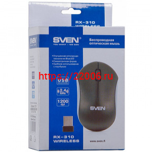 RX-310 Мышь беспроводная SVEN RX-310 Мышь беспроводная SVEN