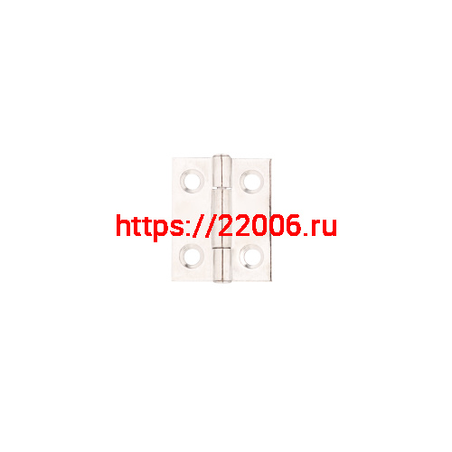 Петля Ajax (Аякс) карточная универсальная LM/IN22x24x0,8U ZN цинк (2 шт) Петля Ajax (Аякс) карточная универсальная LM/IN22x24x0,8U ZN цинк (2 шт)