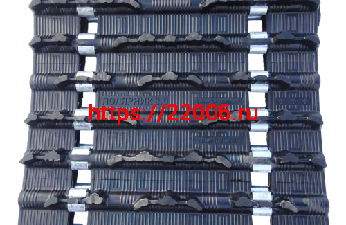 Гусеница Полярник 2.0 380мм шаг 50,5 кол. шагов 57, зацеп 22мм, Ш380хД2879 (ЛГБ059 000-01 фото 3