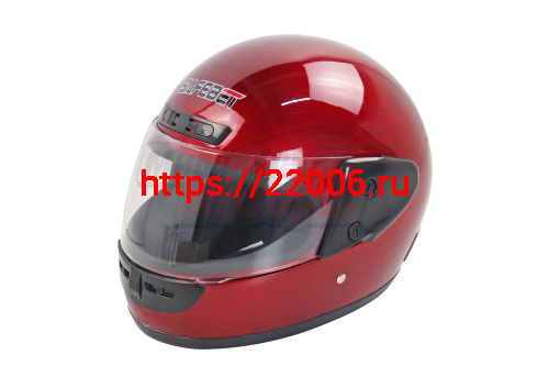 Шлем SAFEBET HF-101 красный глянцевый ОДНОЦВЕТНЫЙ "S,M,L,XL,XXL" (интеграл) Шлем SAFEBET HF-101 красный глянцевый ОДНОЦВЕТНЫЙ "S,M,L,XL,XXL" (интеграл)