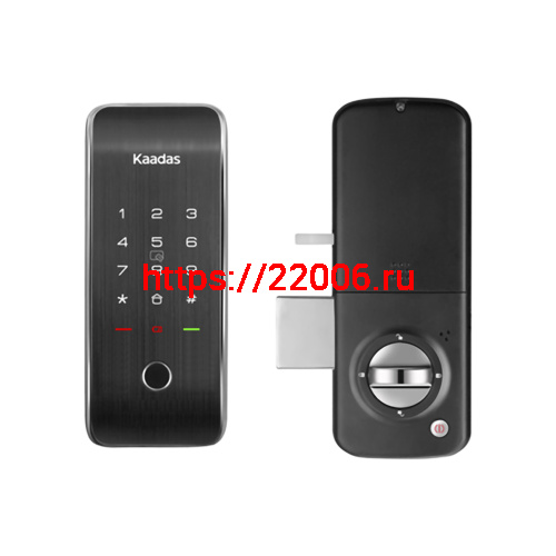 Замок накладной электронный Kaadas R6-5 с отпечатком пальца, черный СНЯТ С ПРОИЗВОДСТВА фото 4 Замок накладной электронный Kaadas R6-5 с отпечатком пальца, черный СНЯТ С ПРОИЗВОДСТВА фото 4