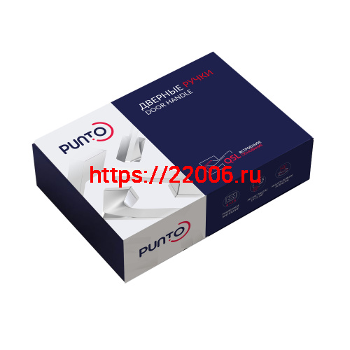 Ручка Punto (Пунто) раздельная K.QSL52.TITAN СP/WH-19 хром/белый фото 3 Ручка Punto (Пунто) раздельная K.QSL52.TITAN СP/WH-19 хром/белый фото 3