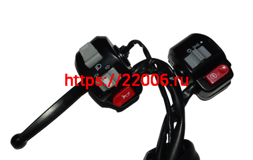 Переключатель скутер WIZARD, WIZARD LED левый+правый (093+094) фото 2 Переключатель скутер WIZARD, WIZARD LED левый+правый (093+094) фото 2