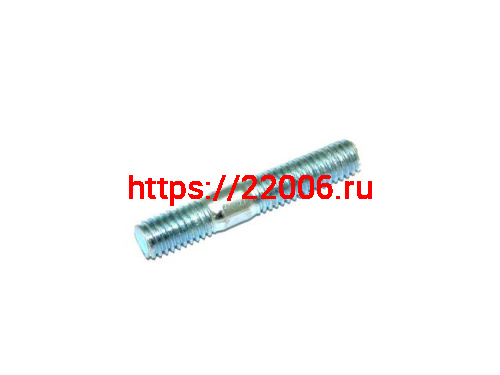 Шпилька крепления колена глушителя к головке 139QMB, 152QMI, 157QMJ 50сс-150сс Шпилька крепления колена глушителя к головке 139QMB, 152QMI, 157QMJ 50сс-150сс