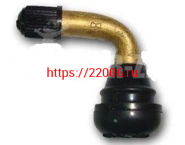 Вентиль бескамерной покрышки с колпачком (D=14mm, L=60mm) Вентиль бескамерной покрышки с колпачком (D=14mm, L=60mm)