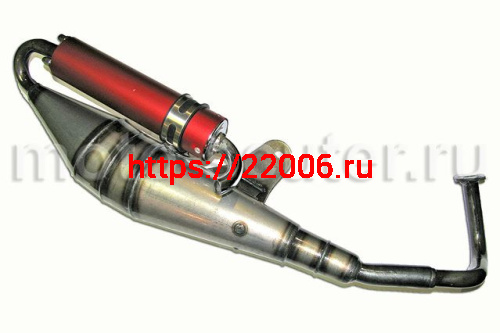 Глушитель 4т 152QMI, 157QMJ 125/150сс (саксофон) Глушитель 4т 152QMI, 157QMJ 125/150сс (саксофон)