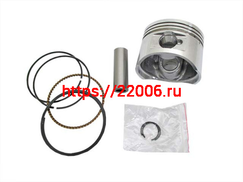 Поршень в сборе двигателя 154FMI TTR125 54 мм p-14 TMMP Поршень в сборе двигателя 154FMI TTR125 54 мм p-14 TMMP