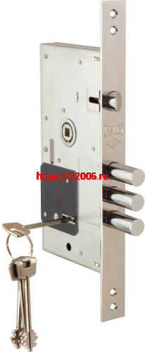 Замок Kale kilit (Кале килит) врезной сувальдный с защёлкой 252/RL (тех. комплектация), 4 кл. Замок Kale kilit (Кале килит) врезной сувальдный с защёлкой 252/RL (тех. комплектация), 4 кл.