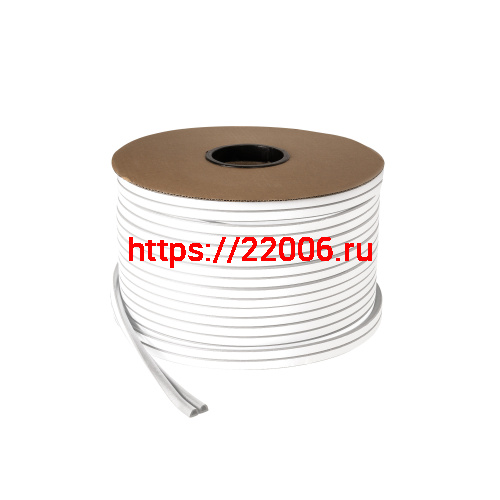Уплотнитель Fuaro (Фуаро) самоклеящийся ADH/D-14x12mm, WHITE белый 120m фото 2
