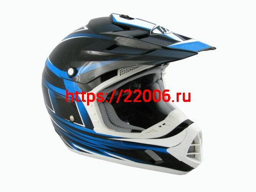 Мотошлем THH TX-12 №17 black/blue (M) Мотошлем THH TX-12 №17 black/blue (M)