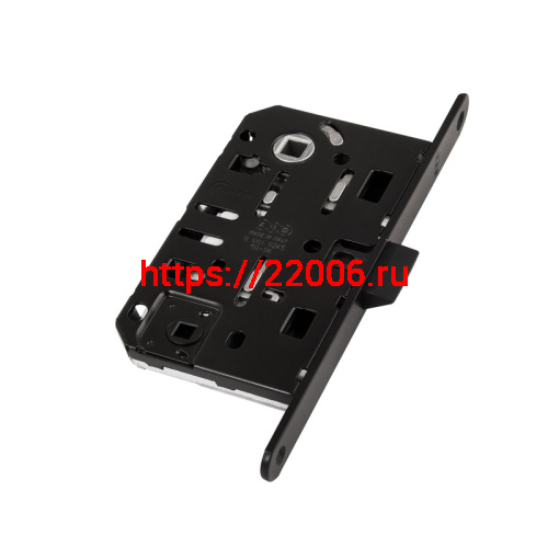 B01102.50.93.567 AGB (АГБ) Защелка врезная WC (черный) MEDIANA EV. (инд.упак+B01000.13)