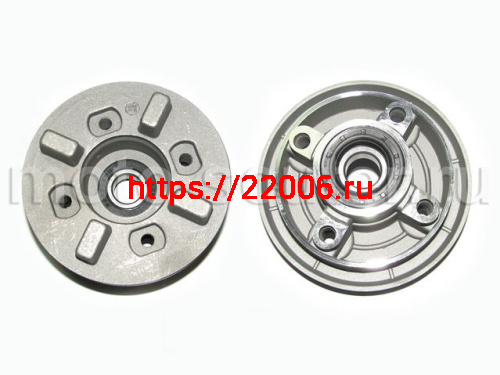 Ступица колеса мопед Дельта, Альфа, Орион (+подшипник) (50) Ступица колеса мопед Дельта, Альфа, Орион (+подшипник) (50)