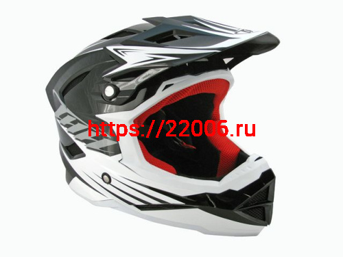 Мотошлем THH T-42 №2 black/white (S) Мотошлем THH T-42 №2 black/white (S)