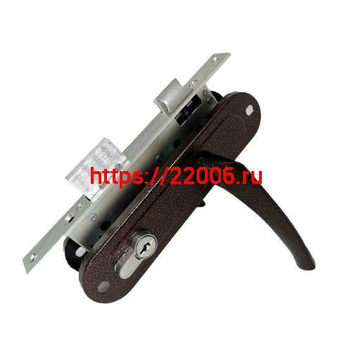 Замок Absolyute (Абсолют) врезной цилиндровый с защёлкой в комплекте с ручкой ЗВ4-70/07 (медь антик), 4 кл. Замок Absolyute (Абсолют) врезной цилиндровый с защёлкой в комплекте с ручкой ЗВ4-70/07 (медь антик), 4 кл.