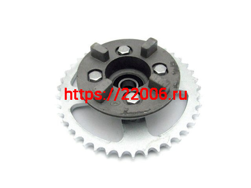 Ступица колеса в сборе мопед Дельта, Альфа, Орион (звезда 428*41 + подшипник) (20) Ступица колеса в сборе мопед Дельта, Альфа, Орион (звезда 428*41 + подшипник) (20)