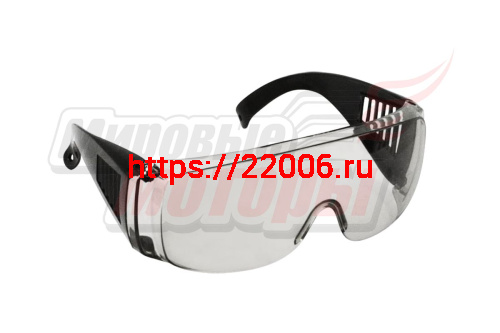 Очки защитные с дужками дымчатые CHAMPION (С1007) Очки защитные с дужками дымчатые CHAMPION (С1007)