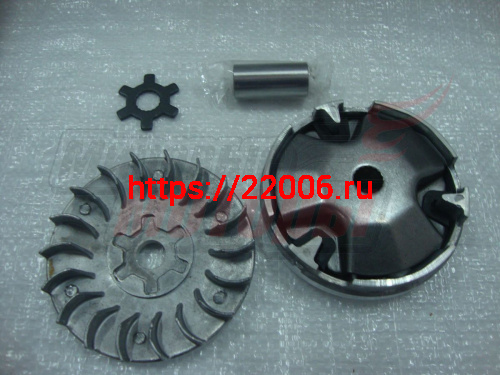 Вариатор передний Yamaha JOG50 (полный комплект) Вариатор передний Yamaha JOG50 (полный комплект)