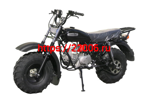 Мотоцикл внедорожный СКАУТ-3Р-140 полуавтомат с РЕВЕРСОМ Мотоцикл внедорожный СКАУТ-3Р-140 полуавтомат с РЕВЕРСОМ