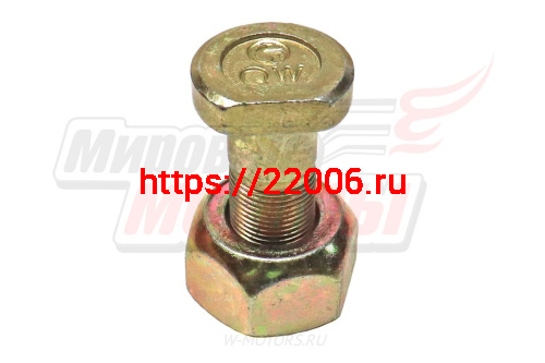 Болт и гайка переднего левого колеса BAW 1065 (YF30BQ42-03051 L) фото 2 Болт и гайка переднего левого колеса BAW 1065 (YF30BQ42-03051 L) фото 2