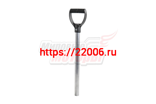 Черенок алюм. для автомобильной лопаты D=32мм, с V-образной ручкой Черенок алюм. для автомобильной лопаты D=32мм, с V-образной ручкой