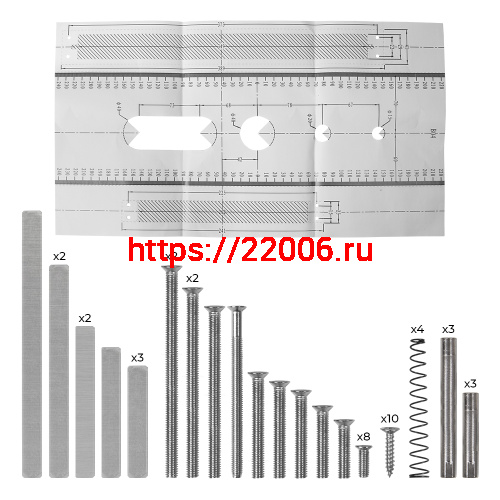 Замок врезной электронный к с ручкой Kaadas S500-5W с отпечатком пальца, с WiFi, черный фото 2