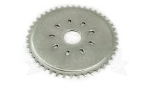 Звезда 44 зуб. (415) цепи, задняя  "Газуля" T100 голая (9 овальных отверстий)