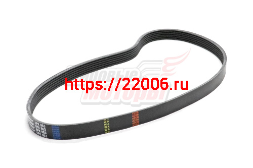 Ремень поликлиновый PIX Citroen Berlingo, C3, C4, Peugeot 208, 308, Patner, Mazda 3, 6 (6PK-963)