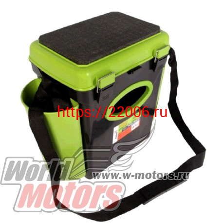 Ящик зимний "FishBox" односекционный (10л) зеленый Helios Ящик зимний "FishBox" односекционный (10л) зеленый Helios